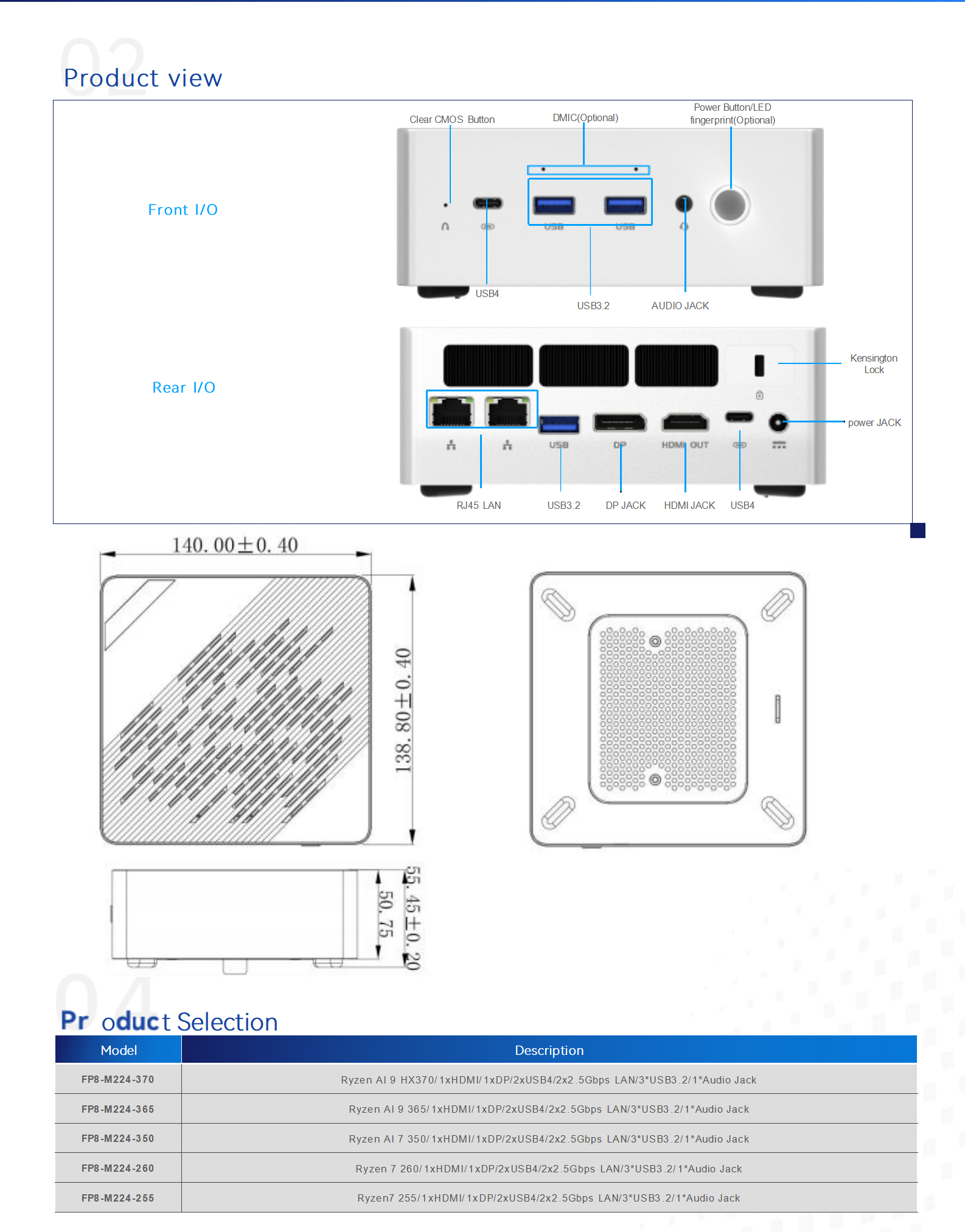 M224_AMD_ FP8 MINI PC- 金数据智能规格书-EN 0.4_02(1).png